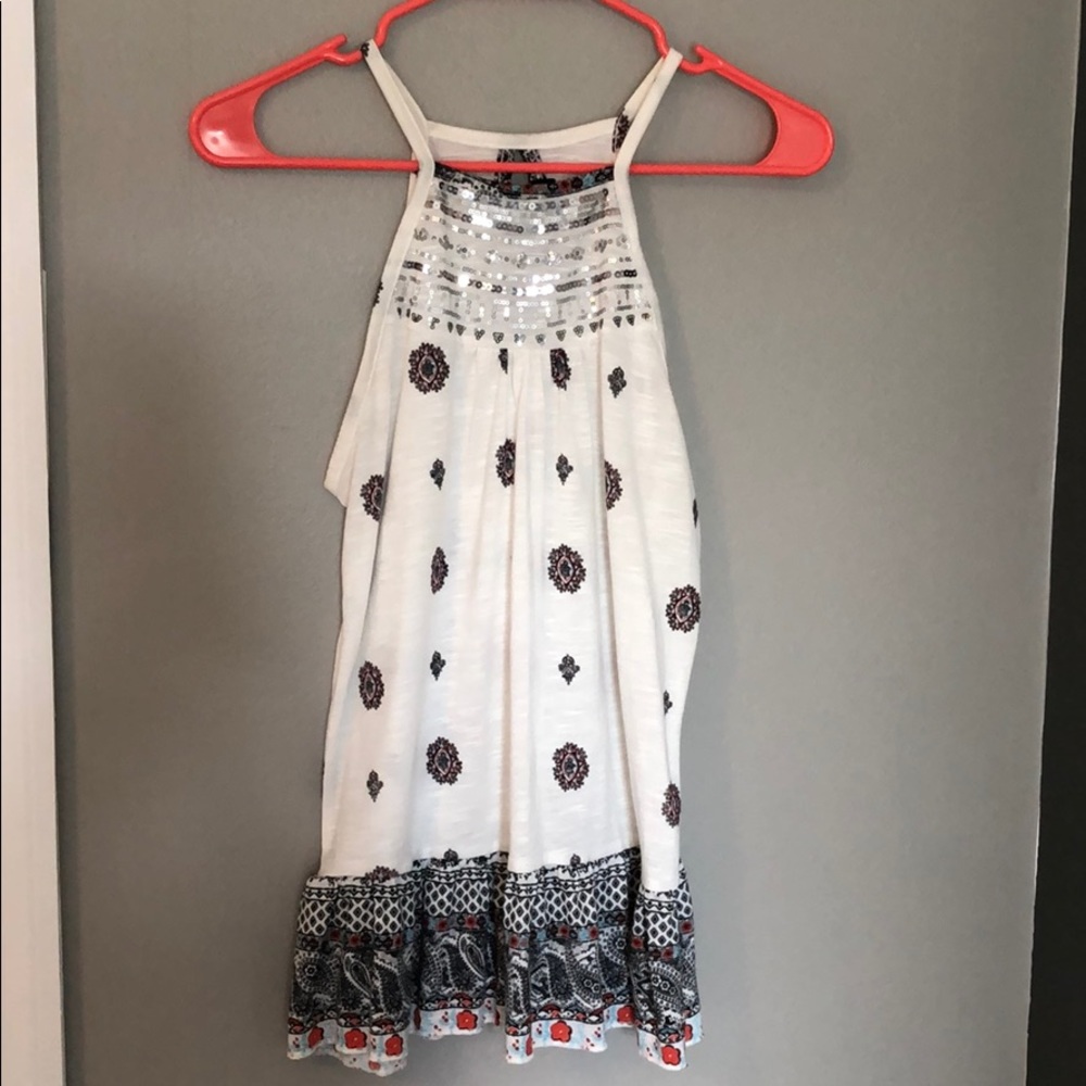 Tank peplum style